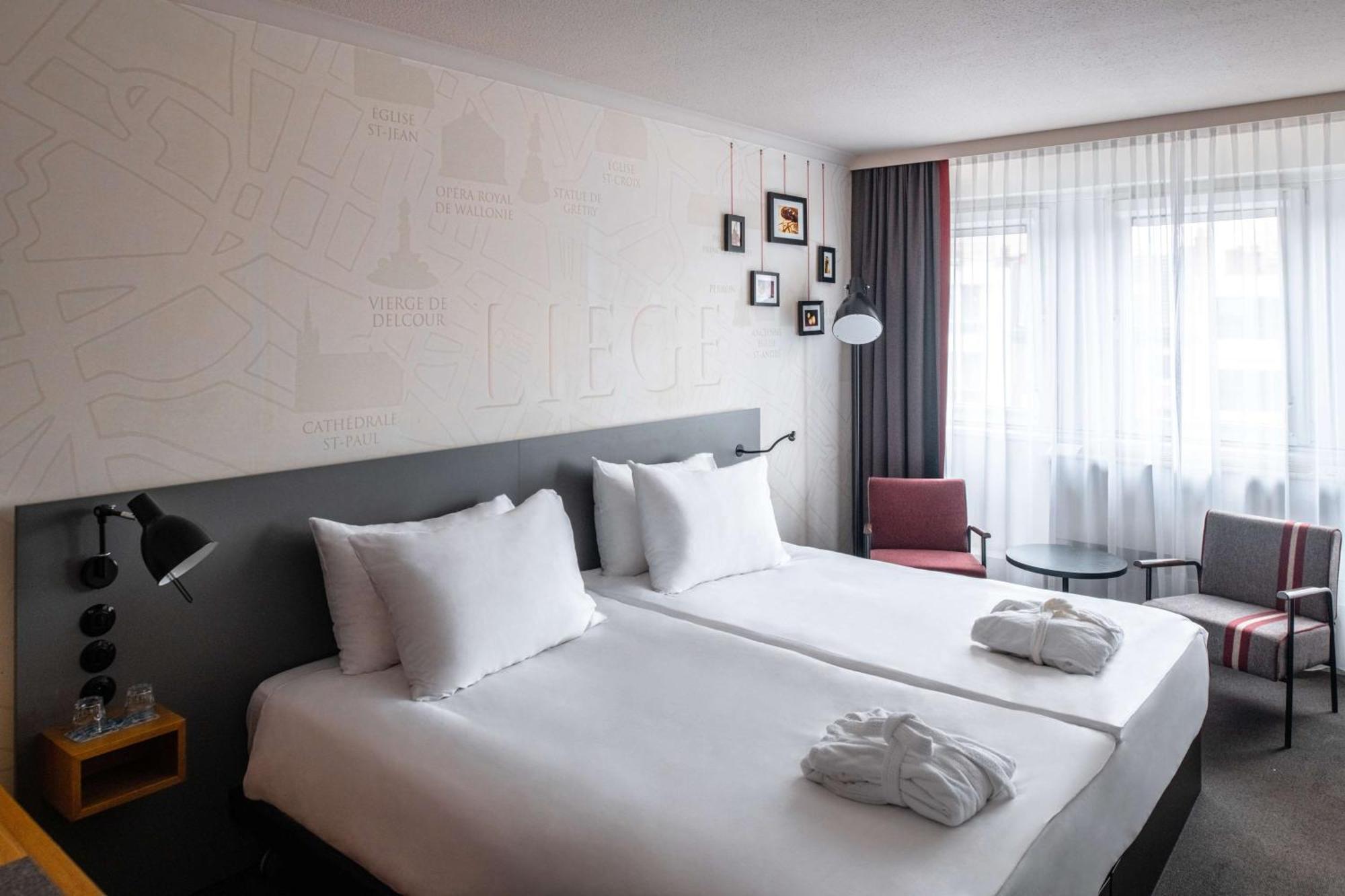 pentahotel Liège Bagian luar foto