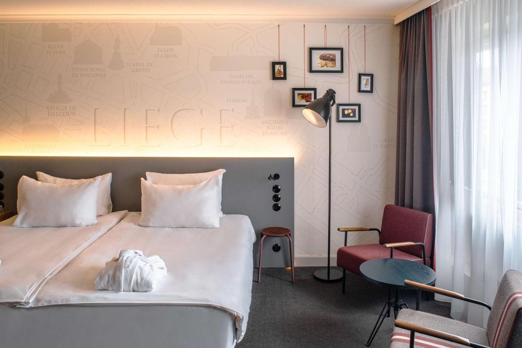 pentahotel Liège Bagian luar foto