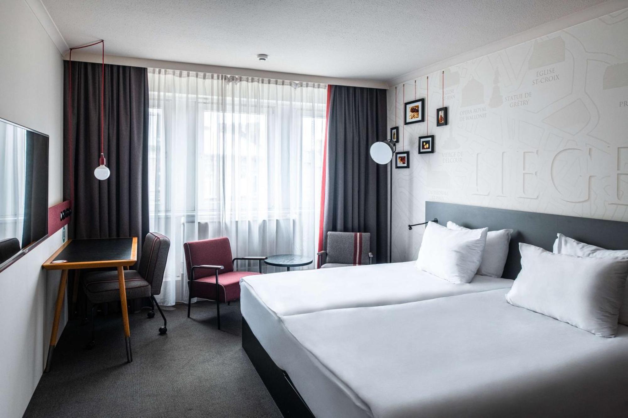 pentahotel Liège Bagian luar foto